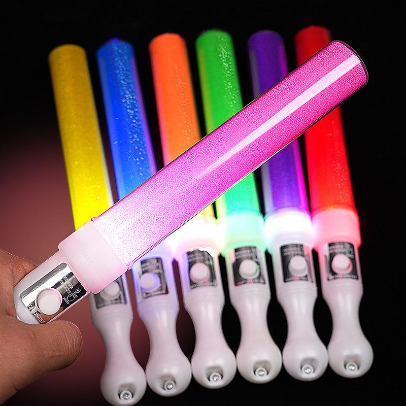 Concert Glow Sticks - Large Handheld Luminous Flashing Props for Kids  Night Light & Atmosphere
