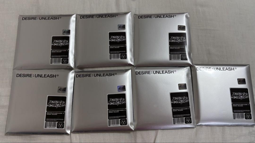 

[USED] ENHYPEN UNLEASH engene ver. 7-disc set