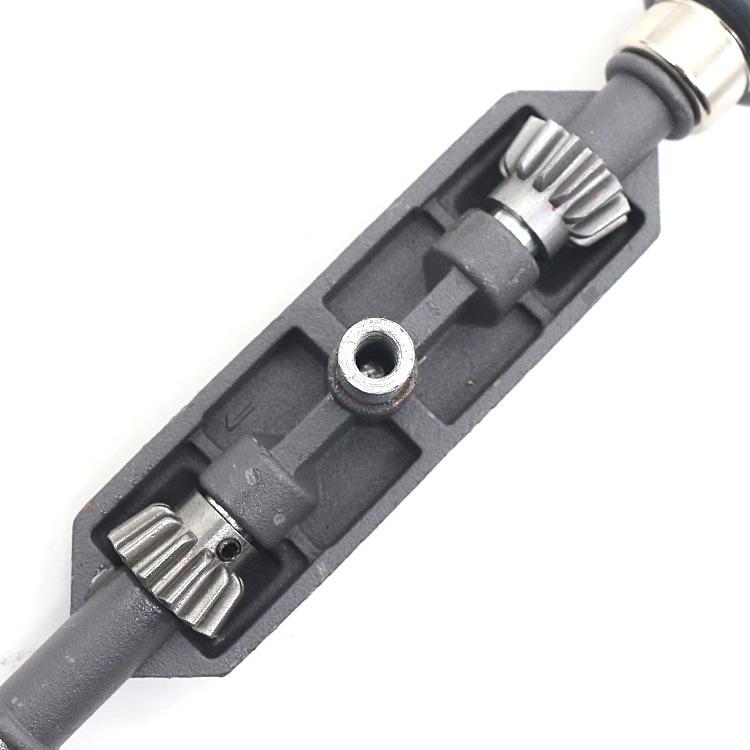 3/8 inch Portable Hand Crank Drill Mini Manual Drill With Double Pinions For Wood Plastic Double Gear