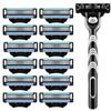 Three-Blade Manual Men's Shaving Set