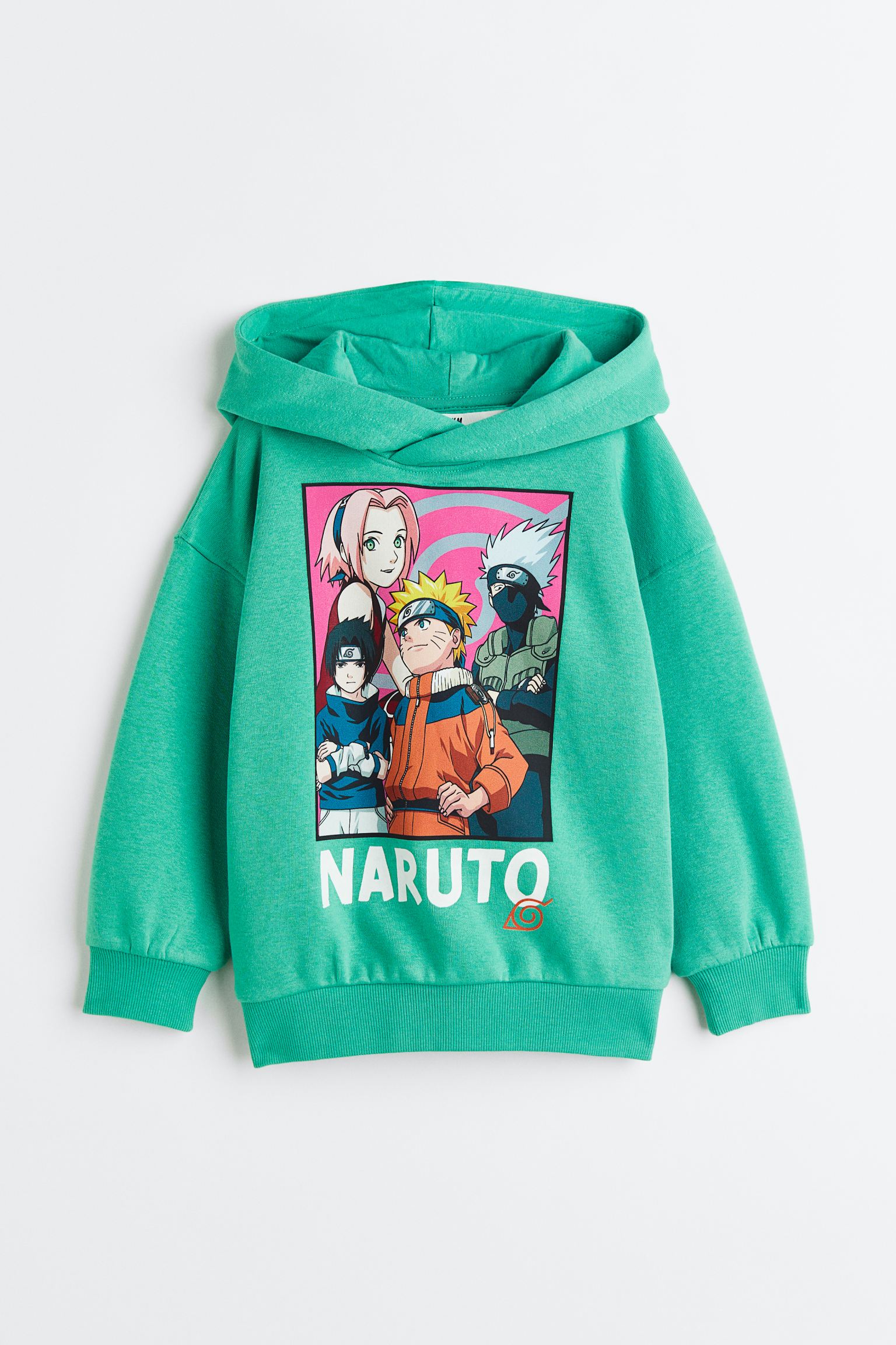 

Oversized print-motif hoodie