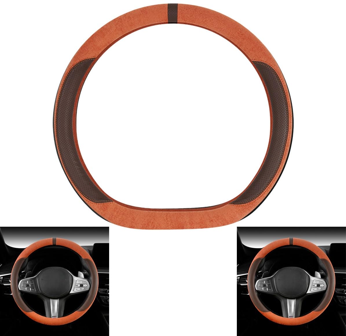 

Новый чехол на руль для Mazda CX-60/CX-3/CX-5/CX-30/CX-8/CX-9/Mazda 3/Mazda 6/MX-5 Чехол на руль для автомобилей Стильный и дышащий