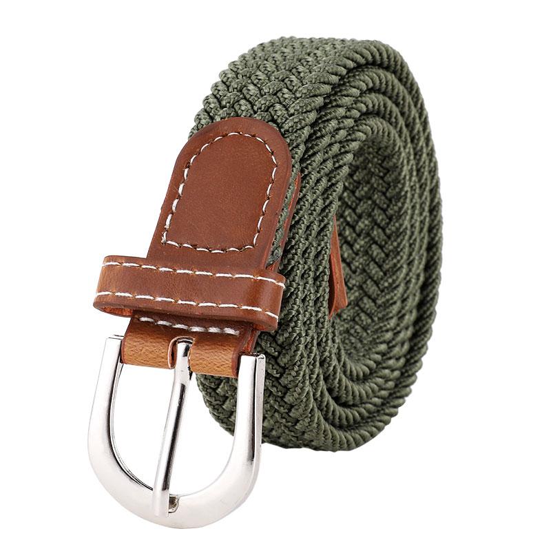 Women's Elastic and Elastic Woven Belt In One Outfit, Casual and Versatile Denim Belt for Men and Women