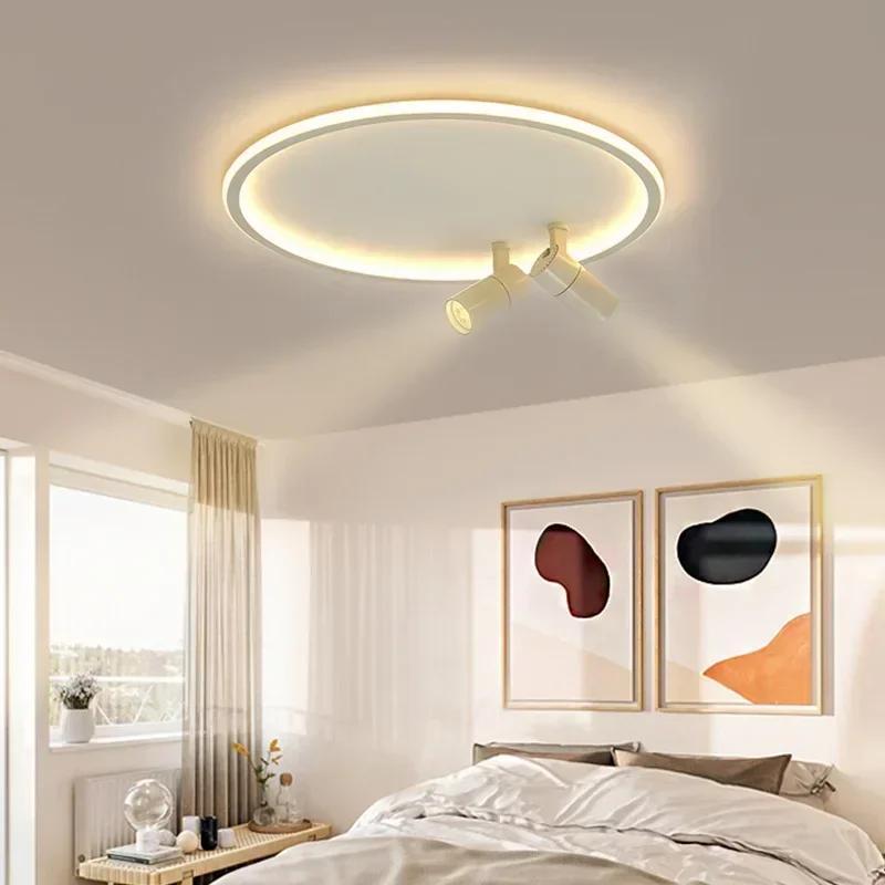 Nordic Aisle LED Ceiling Light with Spotlight Chandelier for Living Dining Room Bedroom Home Decoration Lighting Fixtures Luster
