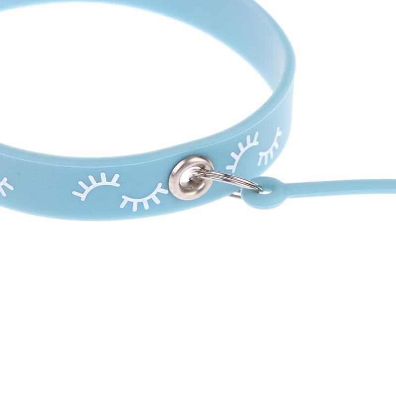 Silica Gel Wrist Strap Silicone Grafting Eyelash Tweezers Bracelet Wrist Strap Makeup Tool For Girl