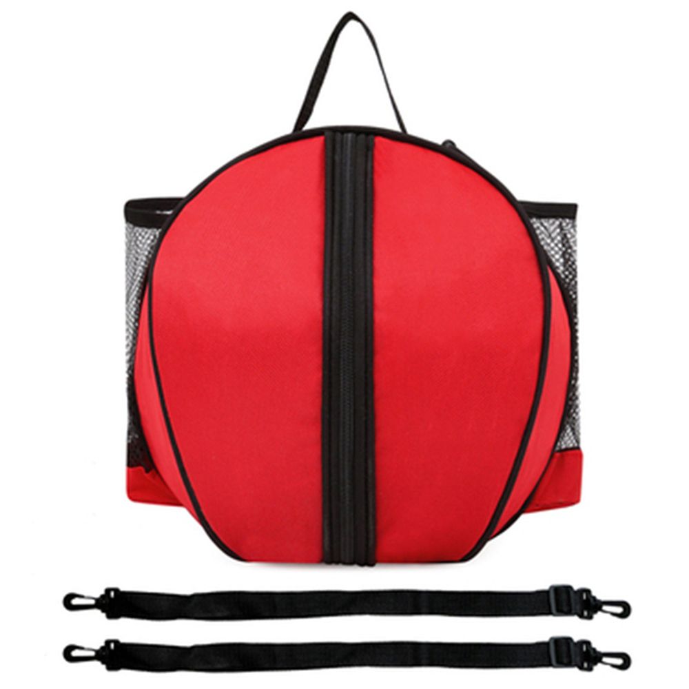 Sport Round Shape Adjustable Basketball Bag Football Handbag Volleyball Shoulder Bags Ball Backpack