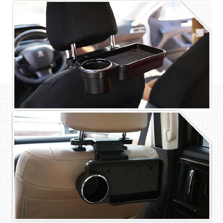 Headrest Drink Holder Multi-Function Vehicle Storage Holder Card for Key Holder