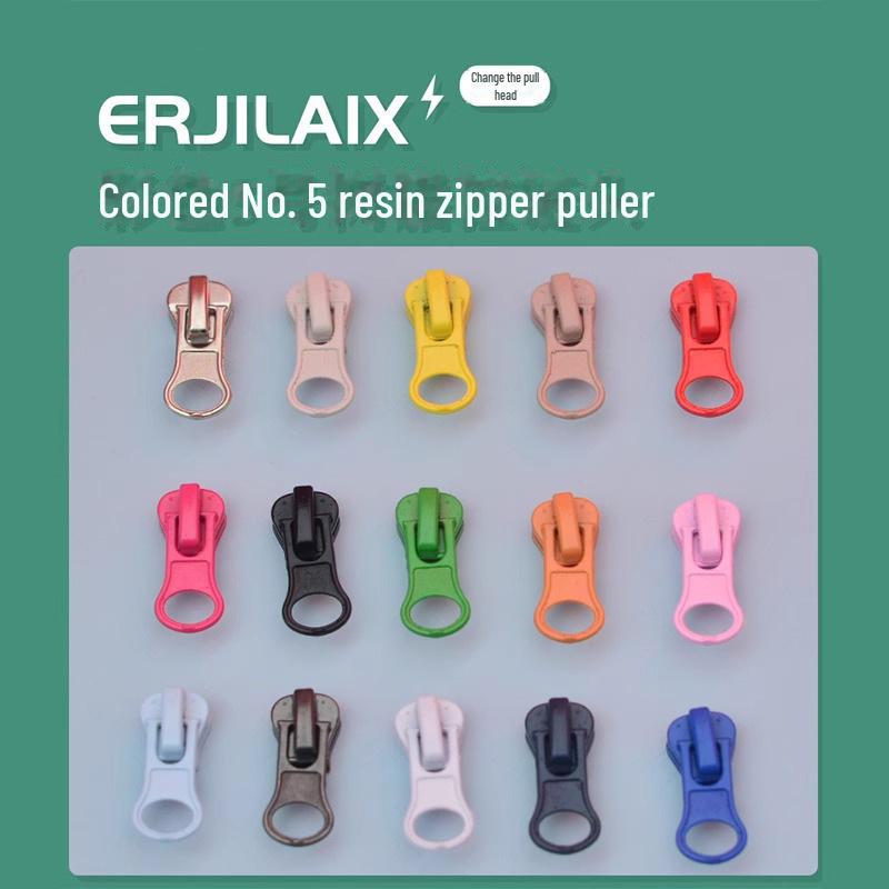 Οχι. 5 Φερμουάρ Ρητίνης για Σκηνές, Μπουφάν, Αποσκευές και Σχολικές Στολές