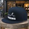 PC BOXING Print Baseballkappe für Verstellbare Snapback Flachschirmmütze mit BOXING-Thema Leicht Geeignet für Golf Reisen