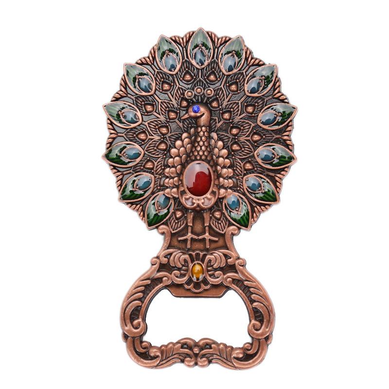 Multifunctional beer bottle opener creative retro bottle opener portable and easy to store travel gifts