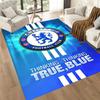 Chelsea Football Club Logo Square Rugs Are a Great Choice for Living Rooms, Bedrooms, Home Décor, and As Gifts.