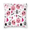 Fall Halloween Ghost Pumpkin Pillowcase Doublesided Printing Cushion Cover Gift Pillow Case Cover Living Room Wholesale Xcm