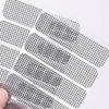 5 Stück/Blatt Fenstergitter-Patch Auspuffgitter Fenstertür Entwässerungsloch Anti-Mückenpaste Mesh-Bildschirm Unsichtbare Reparatur Subvention