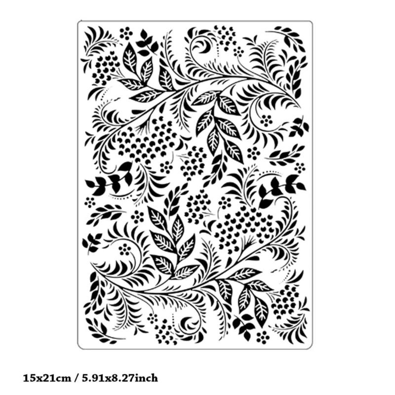 Textured Embossing Folder Paper Craft Embossing Templates Stencils for Kid Craft Card Making Scrapbooking Photo Album