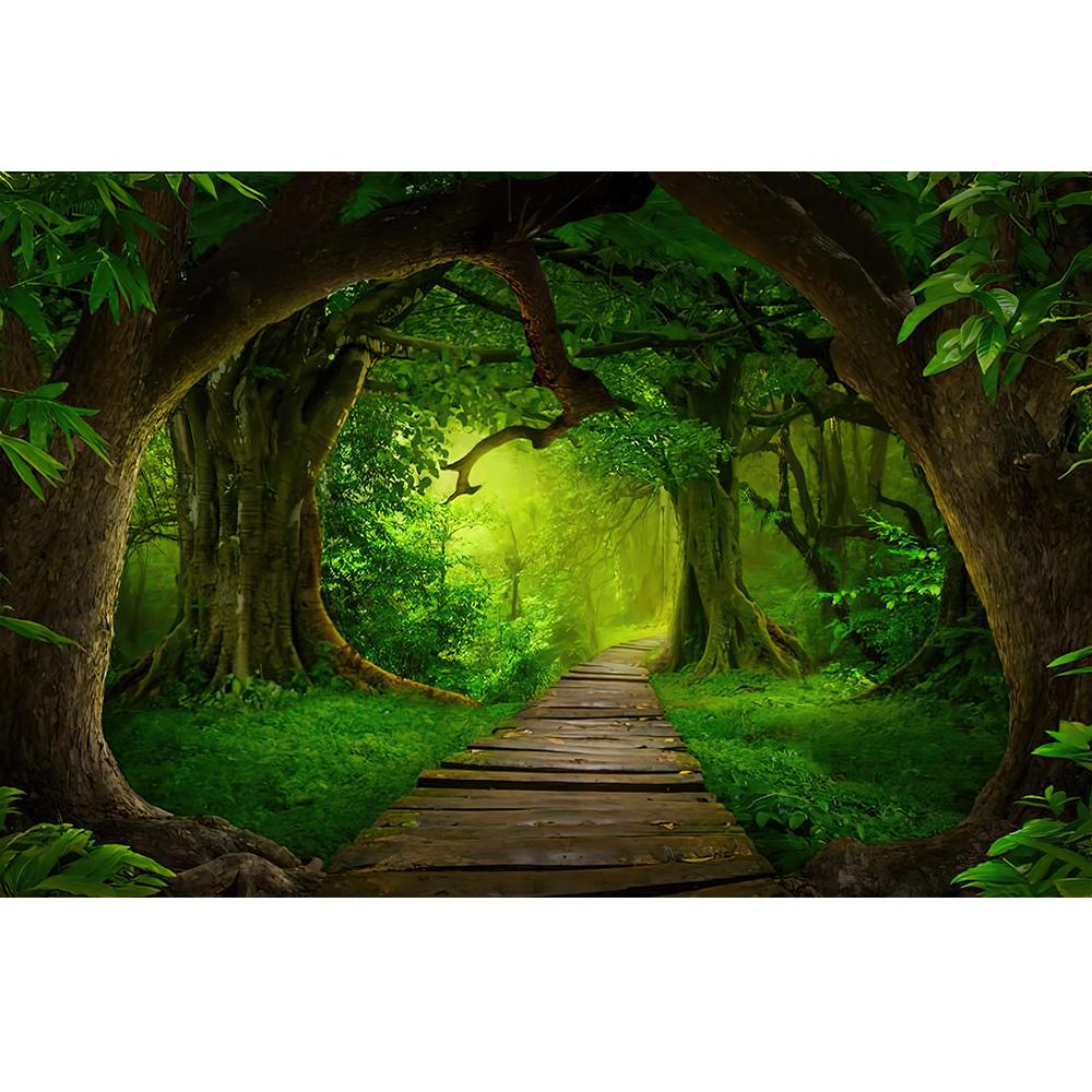 Forest Wallpaper Nature Tree Wall Murals For Bedroom Living Tv Background Forest Mural Home Decor