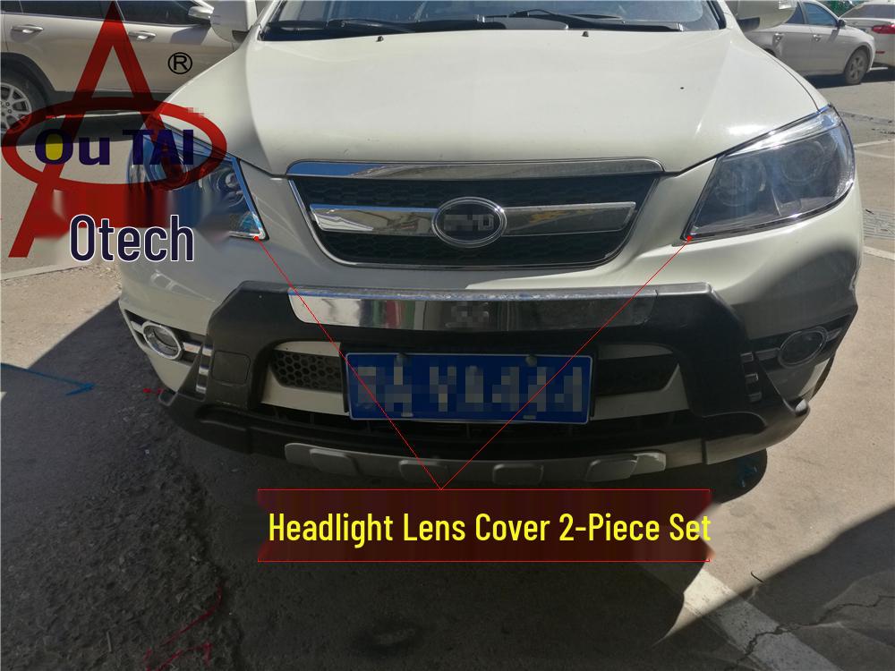 BYD S6 Front & Rear Fog Light Covers, Taillight Covers, Headlight Frames, and Special Lampshade Modifications