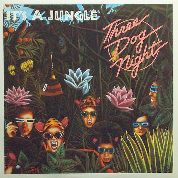 

LP Record THREE DOG NIGHT - It s A Jungle PB5001 PASSPORT 1983 US Rock Used