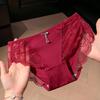 Chiloți tanga de vară subțiri pentru femei, stil nou, pură dorință, sexy, din dantelă, respirabili, mătase de gheață, talie joasă