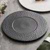Matte Ceramic Flat Plate Serving Plate Steak Plate Pasta Dish Dessert Dish Sushi Dish Molecular Cuisine Restaurant Tableware