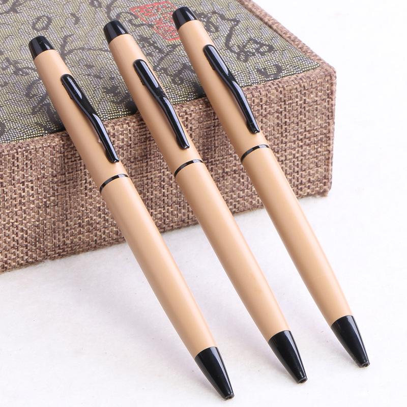 Candy Color Business Ballpoint Pen Metal Orb Pen Creative Advertising Pen Gift Box Set Laser Printing