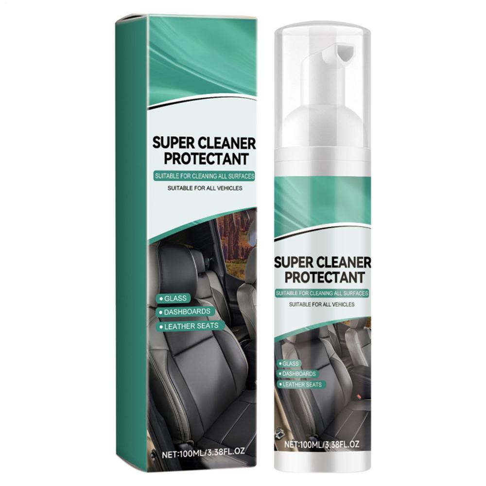 

Автомобильный очиститель салона, многоцелевой инструмент для чистки салона автомобиля, пена для чистки пятен салона автомобиля, кожаная ткань