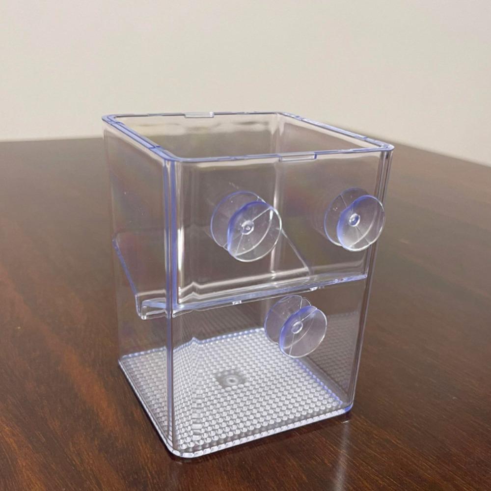 Clear Aquarium Breeder Box Acrylic Fish Breeding Isolation Box Fish Nursery Incubation Box Betta