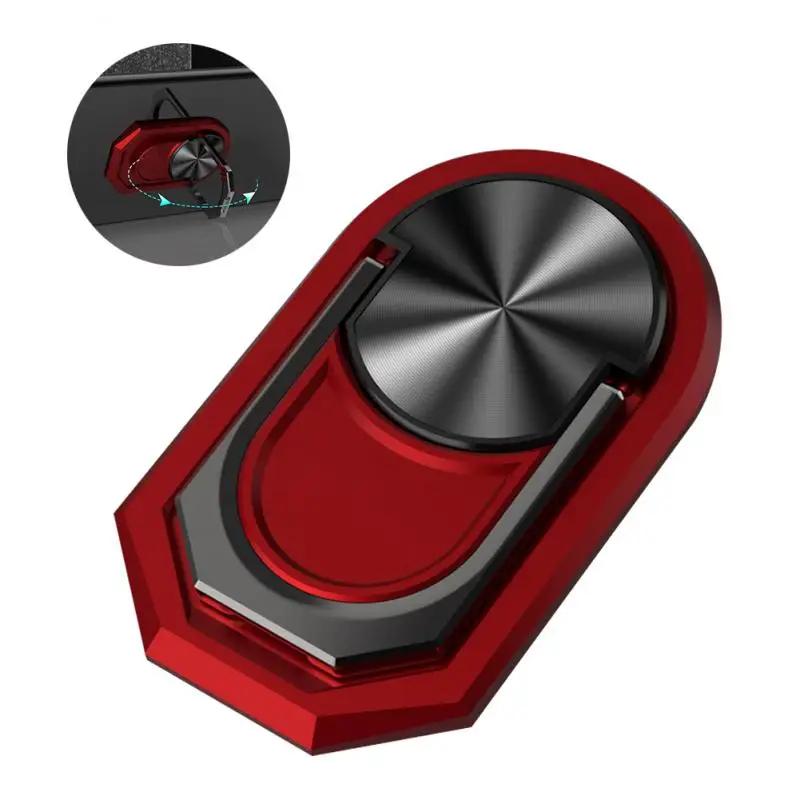 

Metal Mobile Phone Socket Holder 360° Rotation Luxury Samrt Phone Holder Bracket Finger Ring Holder For Iphone 13 Pro Max красный