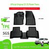 Waterproof, Dirt & Wear-Resistant TPE Floor Mats for 2022-2025 Volkswagen Tharu