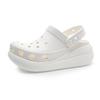 Crocs Unisex Classic Crush Clog White 207521 100  Size 230 280 