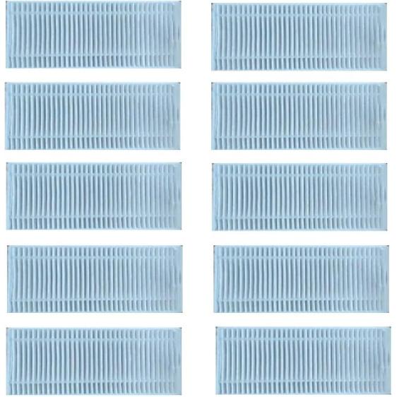 McbeAn Robot Vacuum Cleaner HEPA Filter Compatible for Lefant F1 Robotic Vacuum Cleaner Spare Parts Accessories Replacement Filter(Set b)