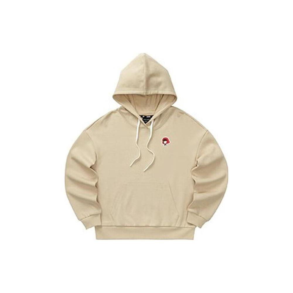 Skechers Letter Hoodie Women hoodies Irish-Cream L322W050-028R M