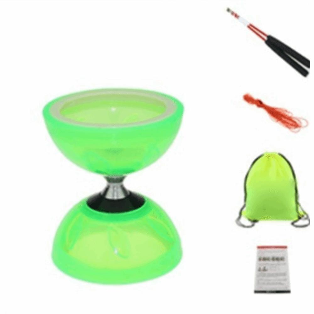 Bowl Shape Chinese Yo-yo Soft Mini Diabolo Chinese Yoyo Set Body Building Chinese Diabolo  Child