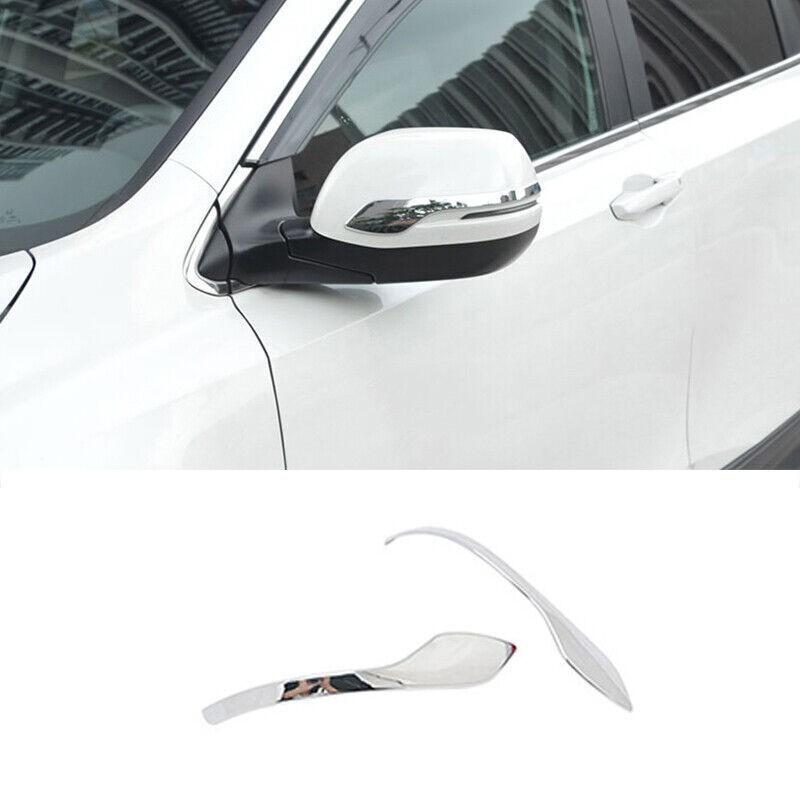 For Honda CRV CR-V 2017-2022 Chrome Rear View Mirror Strip Molding Trim 2Pcs