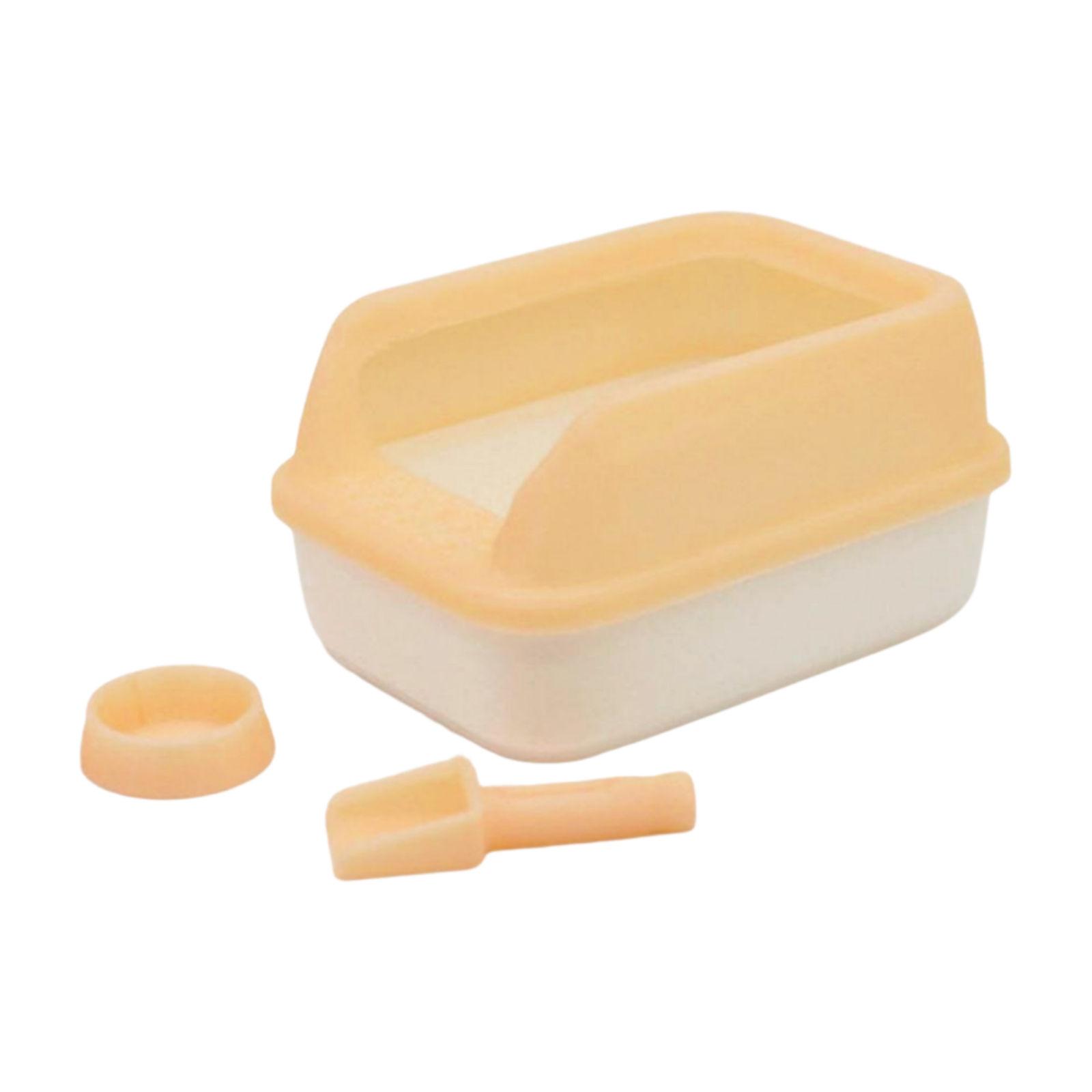 

1:12 масштабных мисок для туалета для домашних животных, ролевые игры, детский игровой набор, реалистичные кукольные домики для домашних животных, игровой набор, лопата для какашек