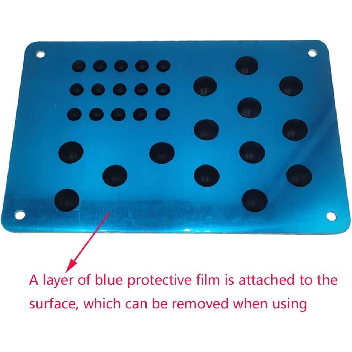 Car Truck Floor Mat Carpet Heel Pad Plate Rest Footrest Foot Pedal