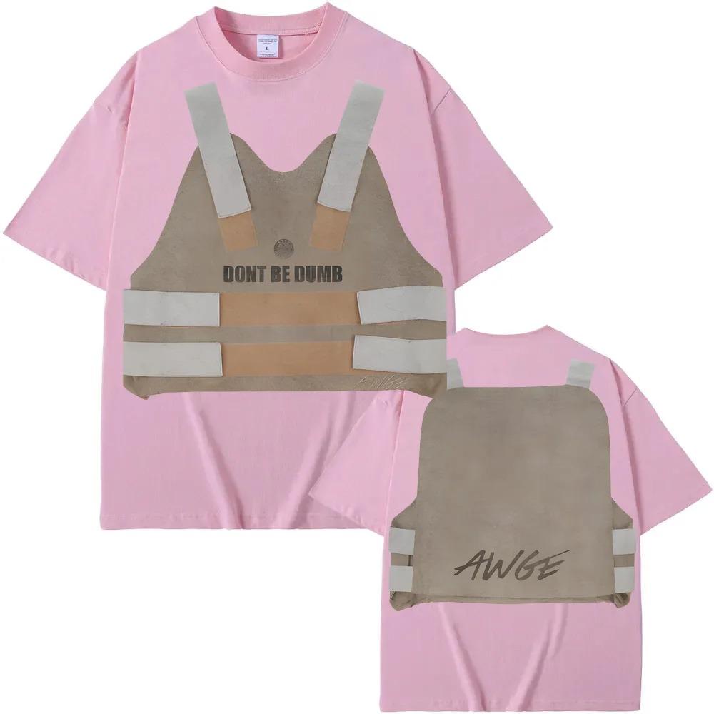 2026 Neues ASAP Rocky T-Shirt DBD Weste Muster Druck 100% Baumwolle Bequemes T-Shirt Harajuku Stil Lässig Hohe Qualität T-Shirt
