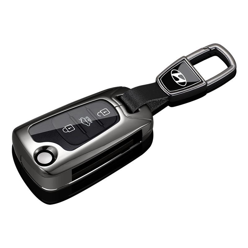 Compatible Keychain Cover for Older Beijing Hyundai Reina (2011/2014/2015) Elantra/Reyland/Langdong Models