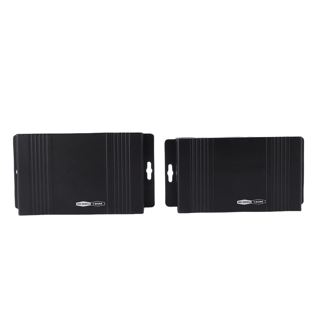 KVM Ethernet Extender HD Multimedia Receiver Transmitter with USB2.0 Ports 4K 30Hz 120M Transfer