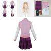 Stylish Danganronpa V3 Akamatsu Kaede Cosplay Costume Full Set For Fashionable Fans