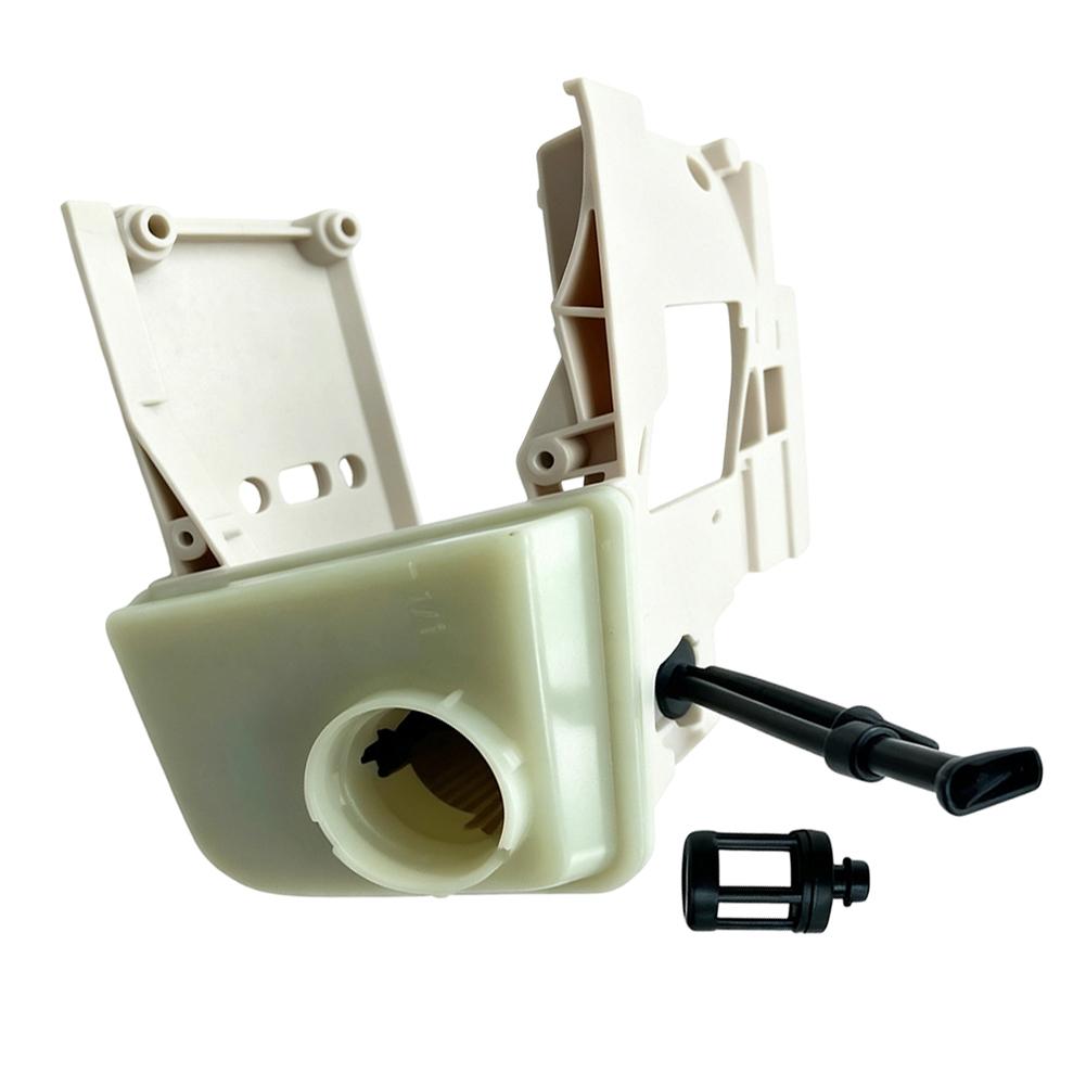 Fuel Tank Housing With Filter For MS200T 020T Chainsaw Parts 1129 350 0853 1129 350 0806 Replacement Shell Assembly