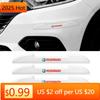Hot 4pcs Transparent Car Door Anti-collision Protective Stickers Rearview Mirror Guard Decals For Volkswagen VW Golf Polo R Scir
