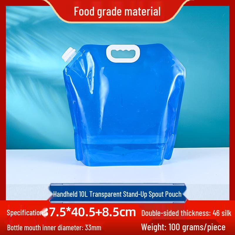 Large Capacity Foldable Water Bag for Camping, Hiking & Mountaineering