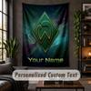 Personalized Wall Tapestry,Werder Bremen FC Custom Text, Soft Fabric Wall Art For Indoor Decoration