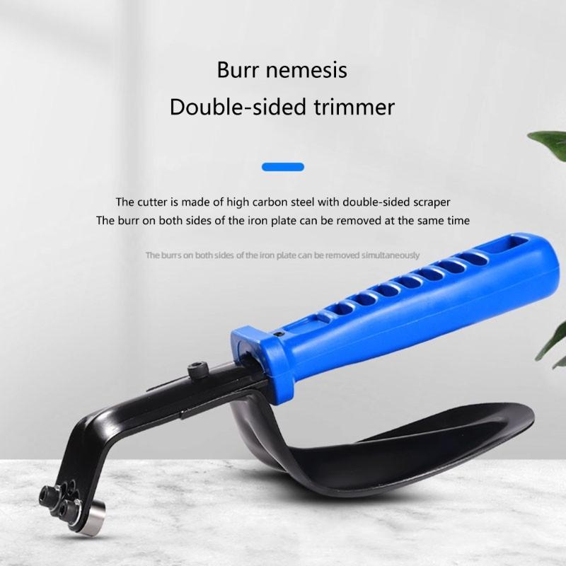 DB1000 Handle Burr Metal Deburring Tool Handle Remover Cutting Tool With Double-Sided Deburr Blade DeburRed for Luminium