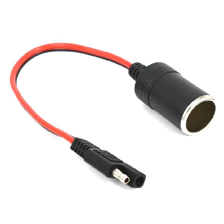 

Cigarette Lighter SAE Battery Charger Cable,12V Cigarette Lighter Plug Adapter 1