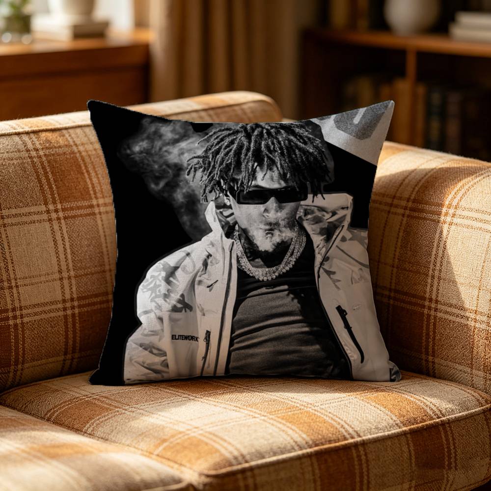 RRapper YoungBoy Pillow Case Pattern Printed Pillowcase For Living Room Sofa Cushion Cover