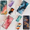 Abstrakte Kunst Marmor Muster Handyhülle für Samsung Galaxy S26 Ultra S25 S24 S23 S22 S21 S20 Note10 Cover