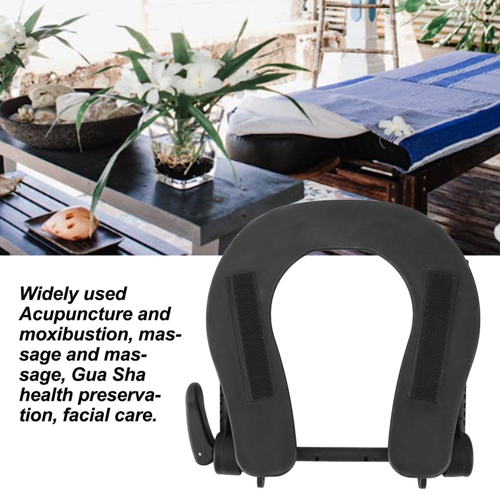 Massage Table Face  Headrest Easy To Install Adjustable Large Cut Out Massage Bed Headrest Stand  Fit for SPA