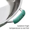 Pot Ear Clips Silicone Pan Handle Cover Heat Insulation Covers Non-slip Steamer Casserole Pan Handle Holder cookware Oven Mitts