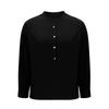 Women Loose Button Up Casual Blouses Long Sleeve Linen Tops